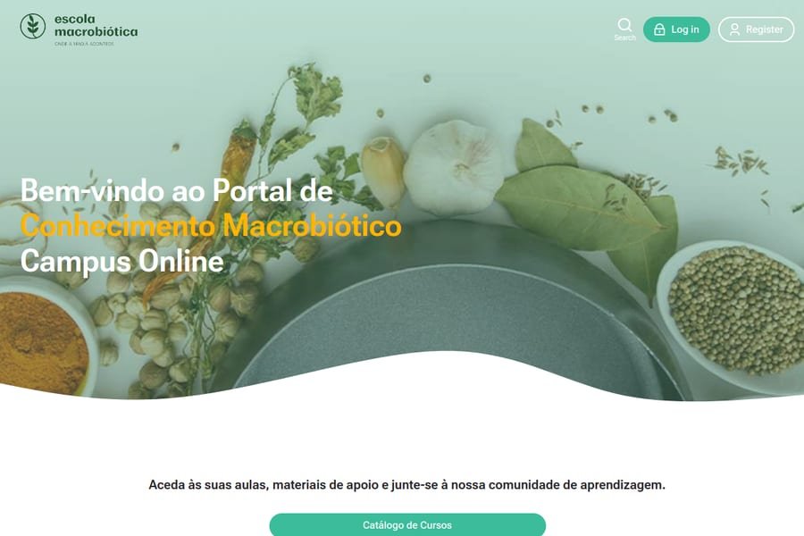 Moodle Macrobiótica — Plataforma EAD (Moodle)